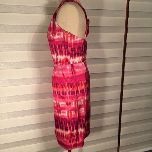 NWT Banana Republic Silk Print Dress 4 - Picture 3 of 5